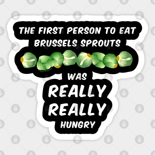 Brussels Sprouts White Text Sticker by Barthol Graphics